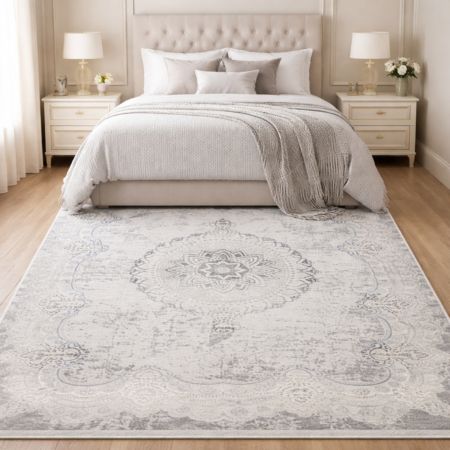 Tepih od polipropilena ALLORA SIVA 7742